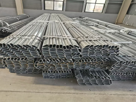 Galvanized oval steel pipe